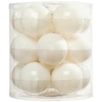 Karácsonyfagömbszett Noel - natúr színű, Basics, Üveg (6cm) - Modern Living