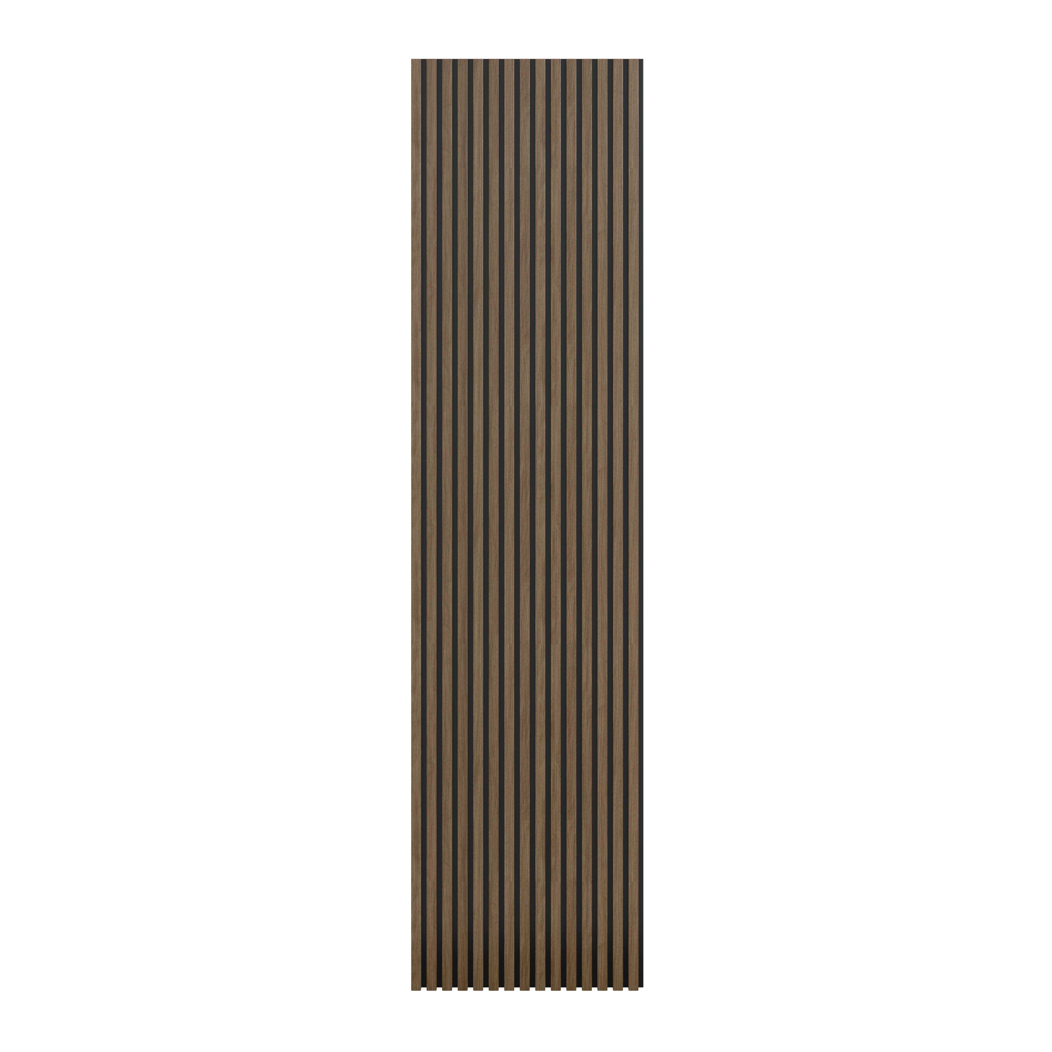 AKUSTIKPANEL RICO - brun, Modern, trämaterial/trä (60/240/2,1cm) - Bessagi Home