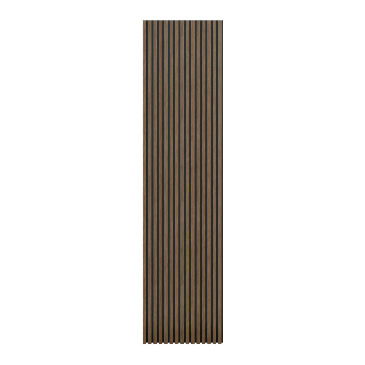 Panou acustic RICO - maro, Modern, plastic/lemn (60/240/2,1cm) - Bassetti