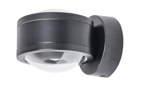 KINKIET LED MT67007 DUE PUNTO - czarny, Design, metal (14,3/11,2/9,0cm)