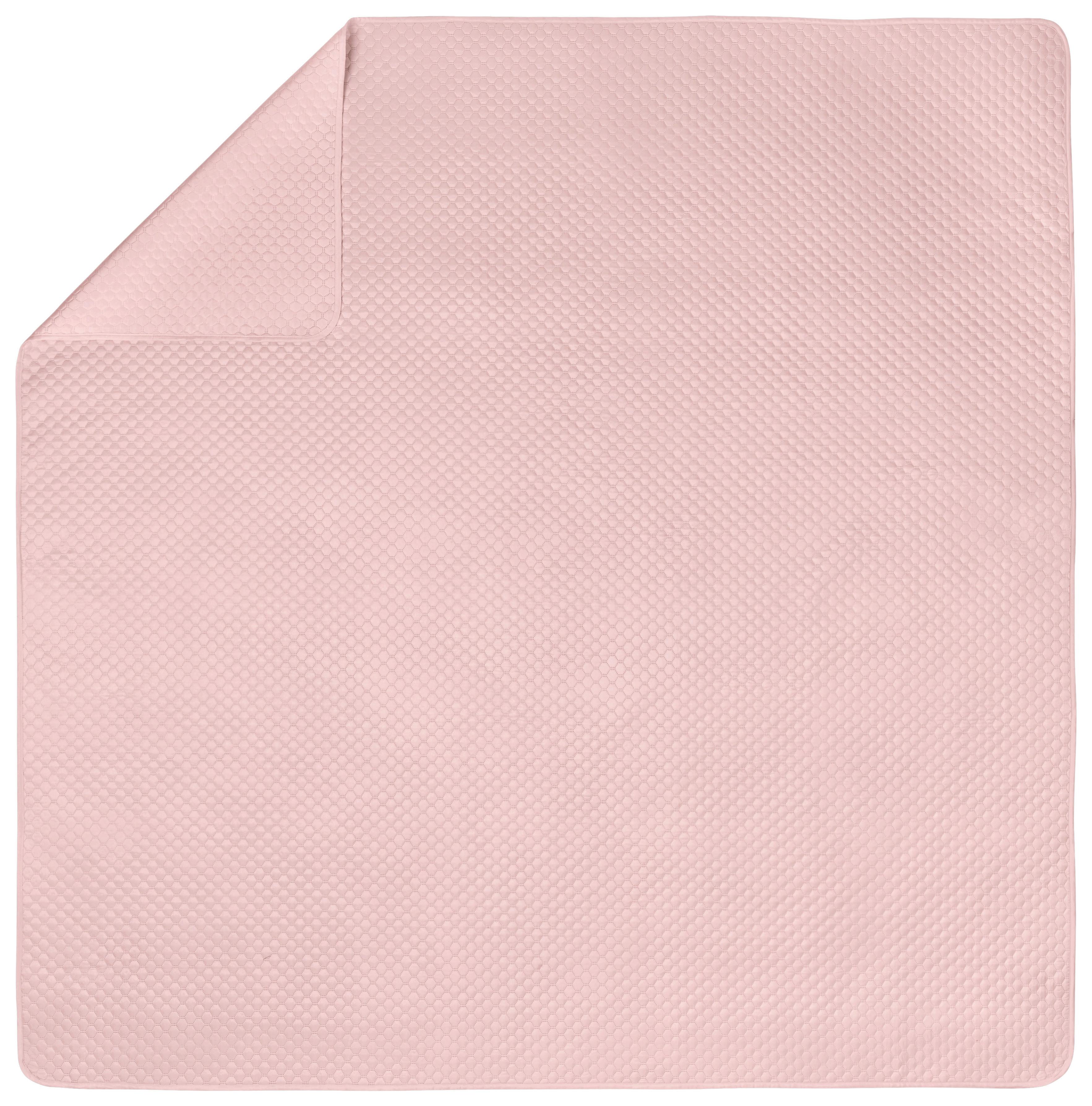 Pregrinjalo Grazyna-Ext- - roza, tekstil (230/230cm) - Modern Living