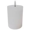 Kerze mit LED in Weiß - Weiß (7,5/10cm) - Premium Living