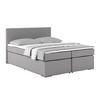 Boxspring Krevet Nero - boje kroma/sivo-bež, Konvencionalno, tekstil/metal (160/200cm) - Best Price