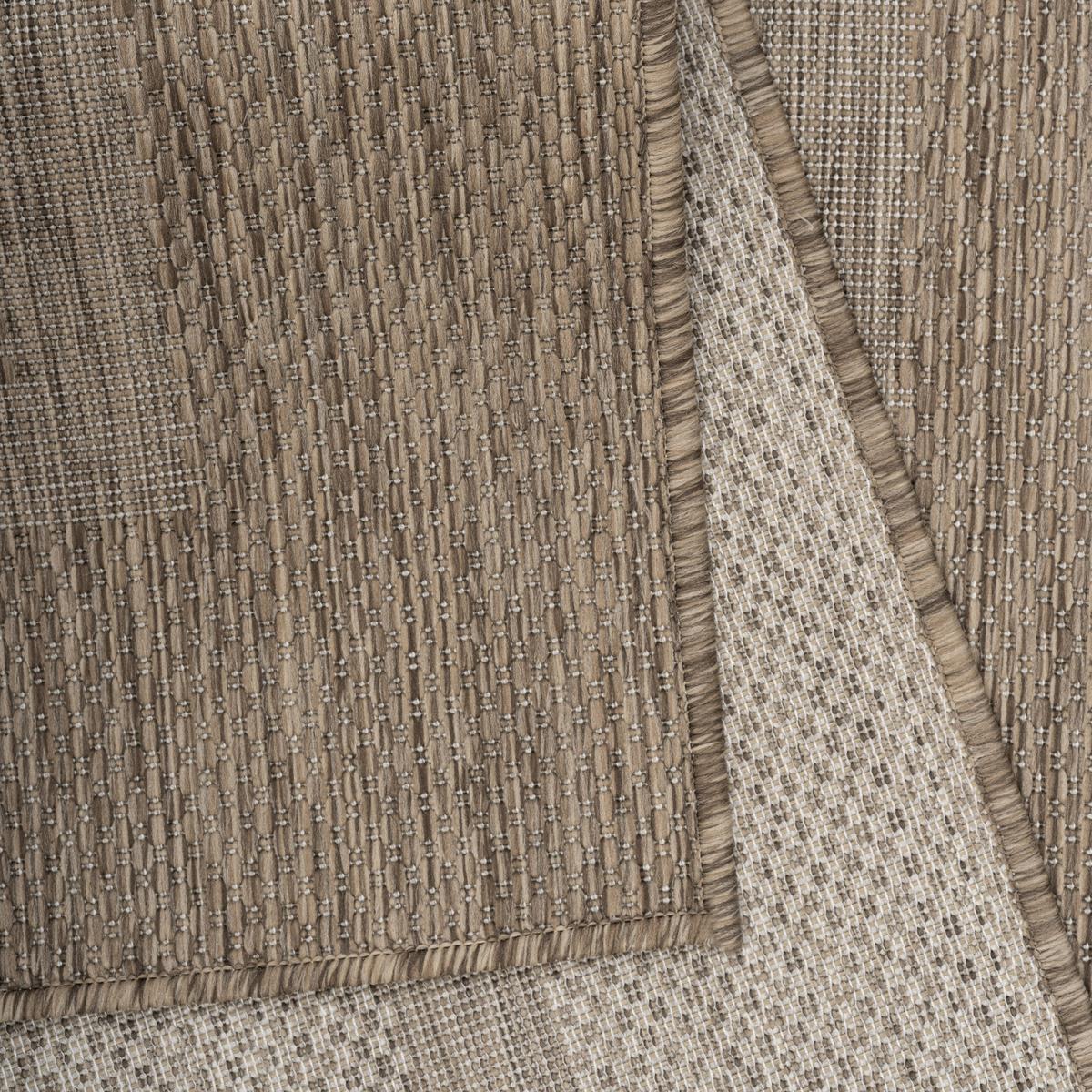 TEPPICH Outdoor ALSTER in Braun, einfarbig, 240 x 340 cm - Braun, Textil (340/240cm) - KADIMA DESIGN