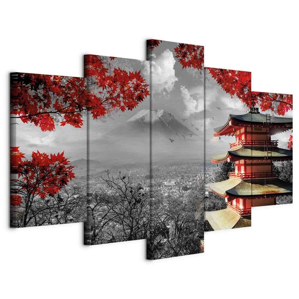 Slika Na Platnu Adventure - večbarvno, Basics, tekstil/leseni material (200/100/1,2cm) - artgeist