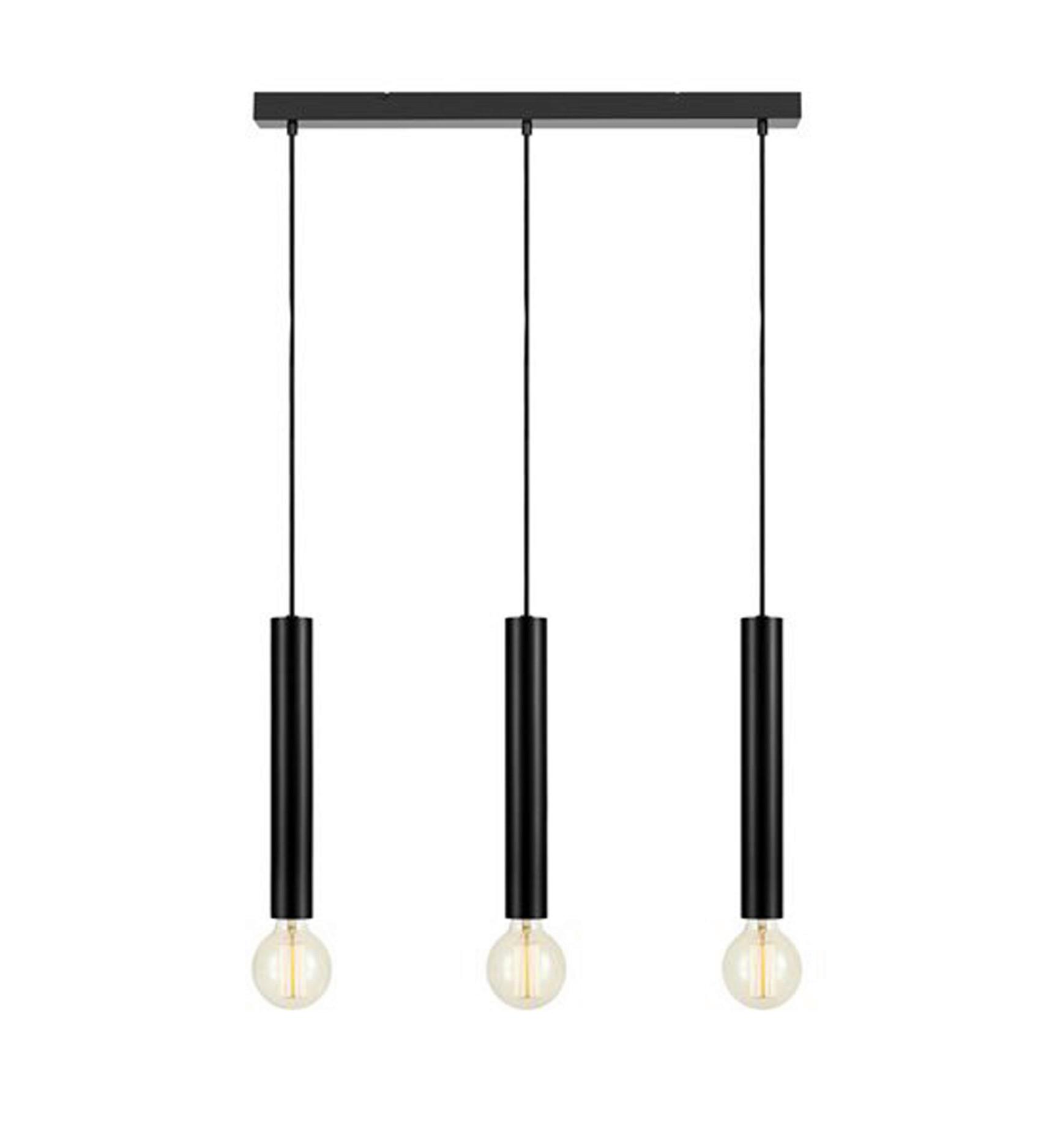 Hängeleuchte Sencillo max. 40 Watt - Schwarz, Design (35,5/75/5cm) - Markslöjd