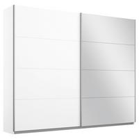 Ormar S Kliznim Vratima Belluno - bijela/boje aluminija, Moderno, drvni materijal/metal (226/230/62cm) - Modern Living