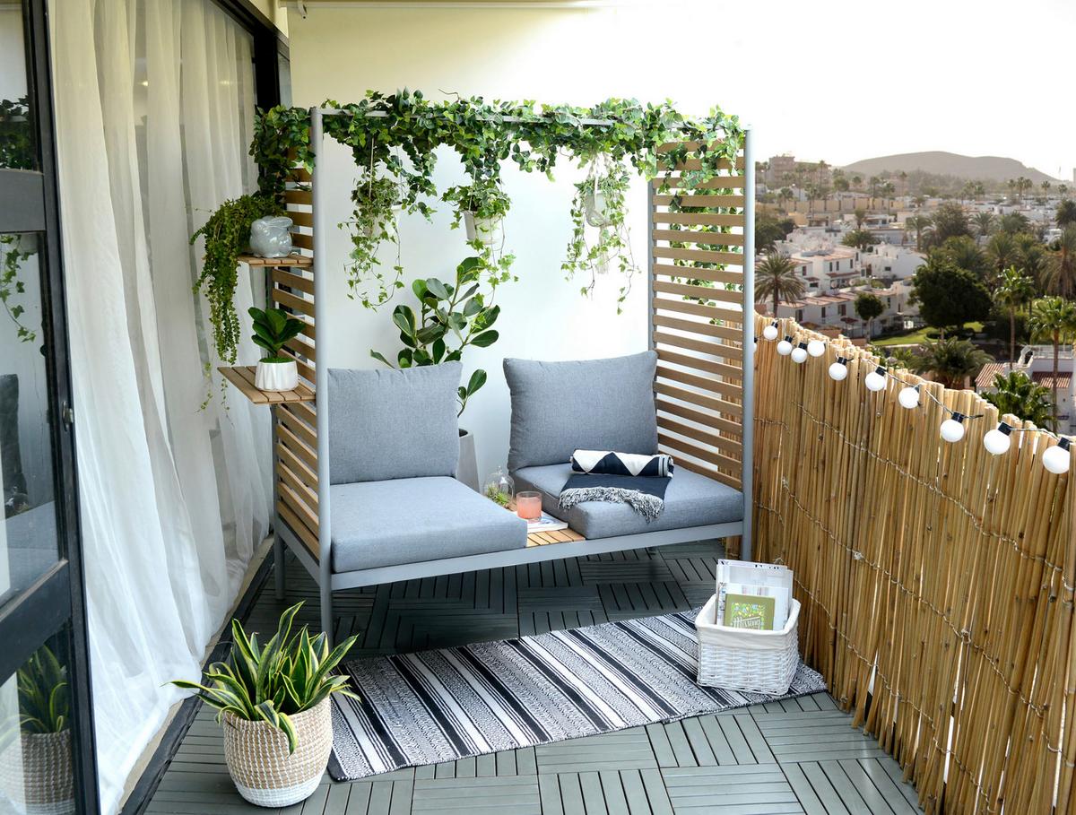 Loungesofa Renate Hellgrau - Hellgrau, MODERN, Holz/Textil (169/170/76,9cm)