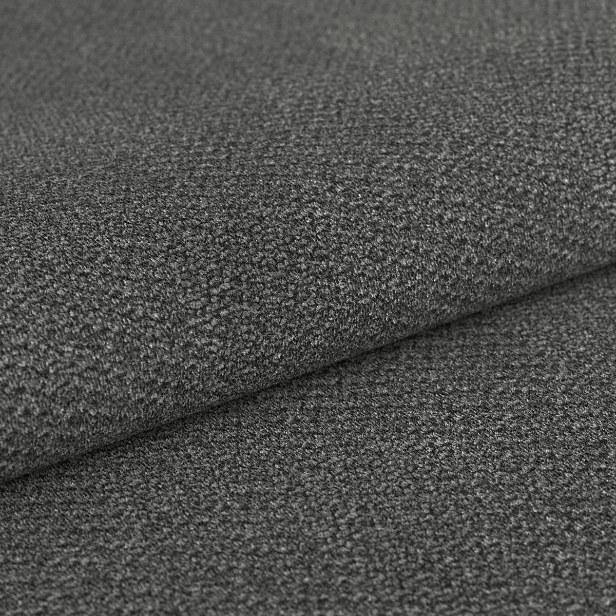 Kutna Garnitura Barletta New - crna/antracit, Romantično / ladanjski, tekstil/metal (228/289cm) - Luca Bessoni