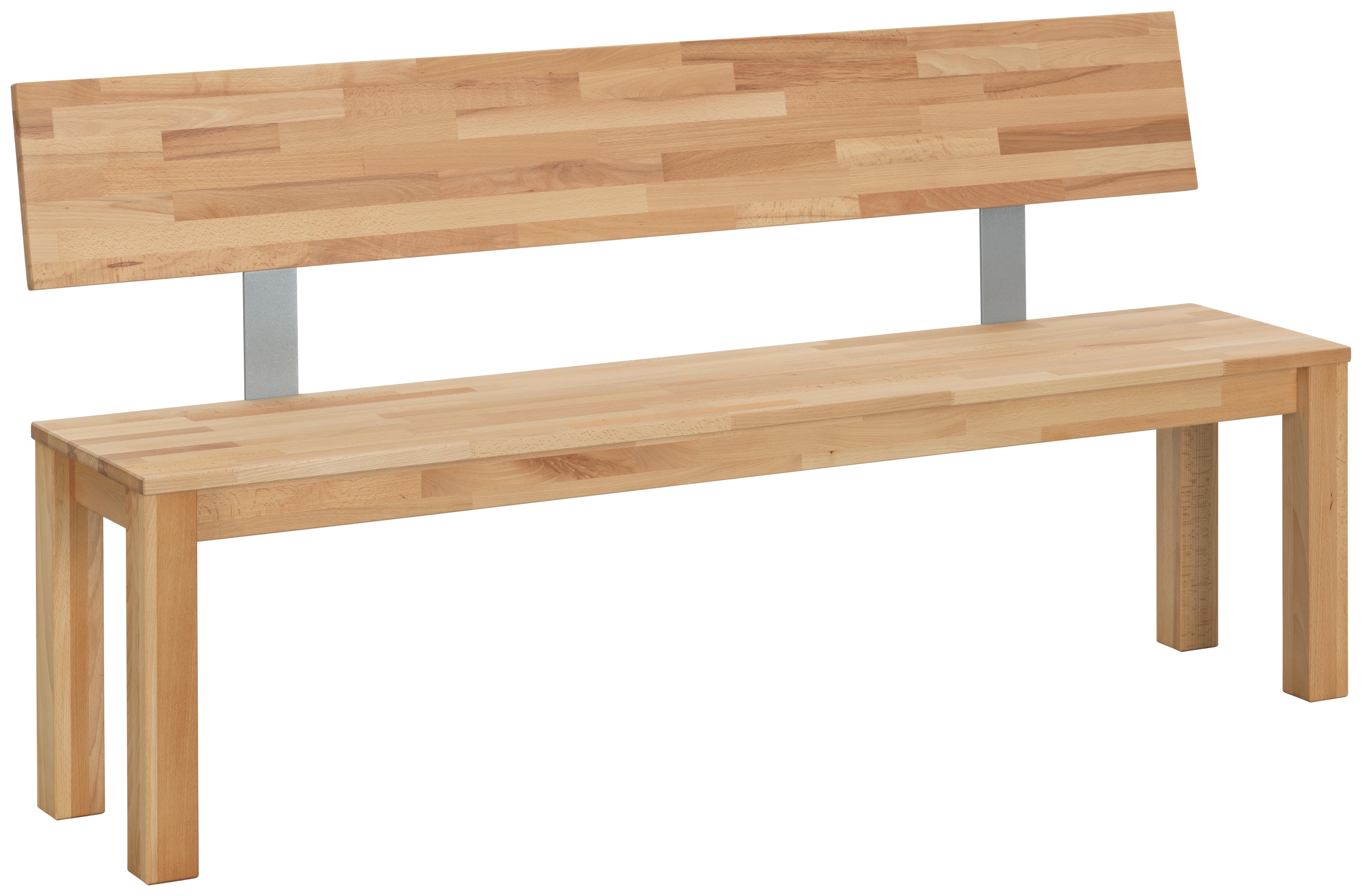 ŁAWKA BILLY - buk twardzielowy, Natur, drewno (180/84/40cm) - Livetastic