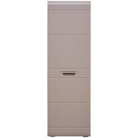 Dulap pentru hol AURIS - culoare lemn stejar/gri, Modern (52/164/37,1cm) - Modern Living
