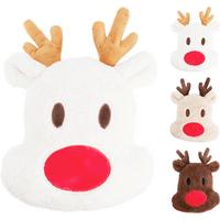 Műszőrme Díszpárna Reindeer - bézs/krémszínű, műanyag (38/29/3cm)