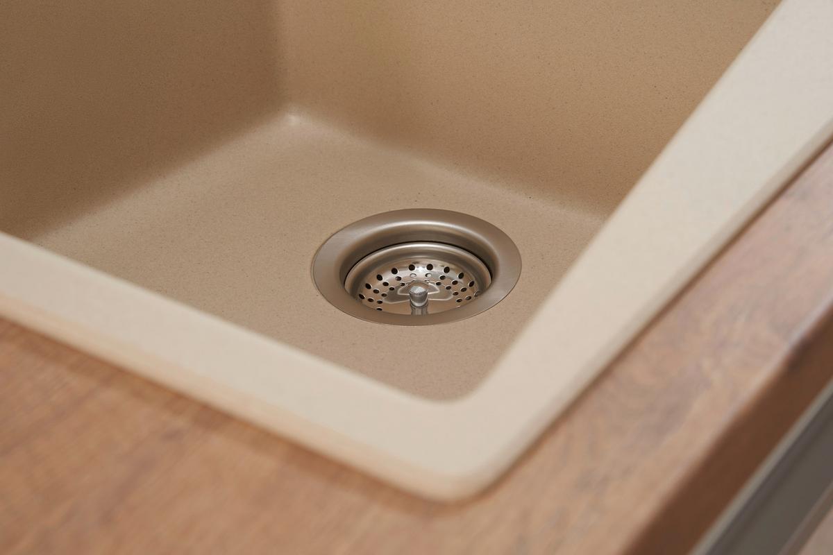 Granitspüle Seattle ca. 86x20x50 cm Beige - Beige, Trend, Stein (86/20/50cm) - Respekta