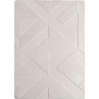 Ravno Rkana Preproga Pompei, Krem Barva, 160x230cm - krem barve, Konvencionalno, tekstil (160/230cm) - Novel