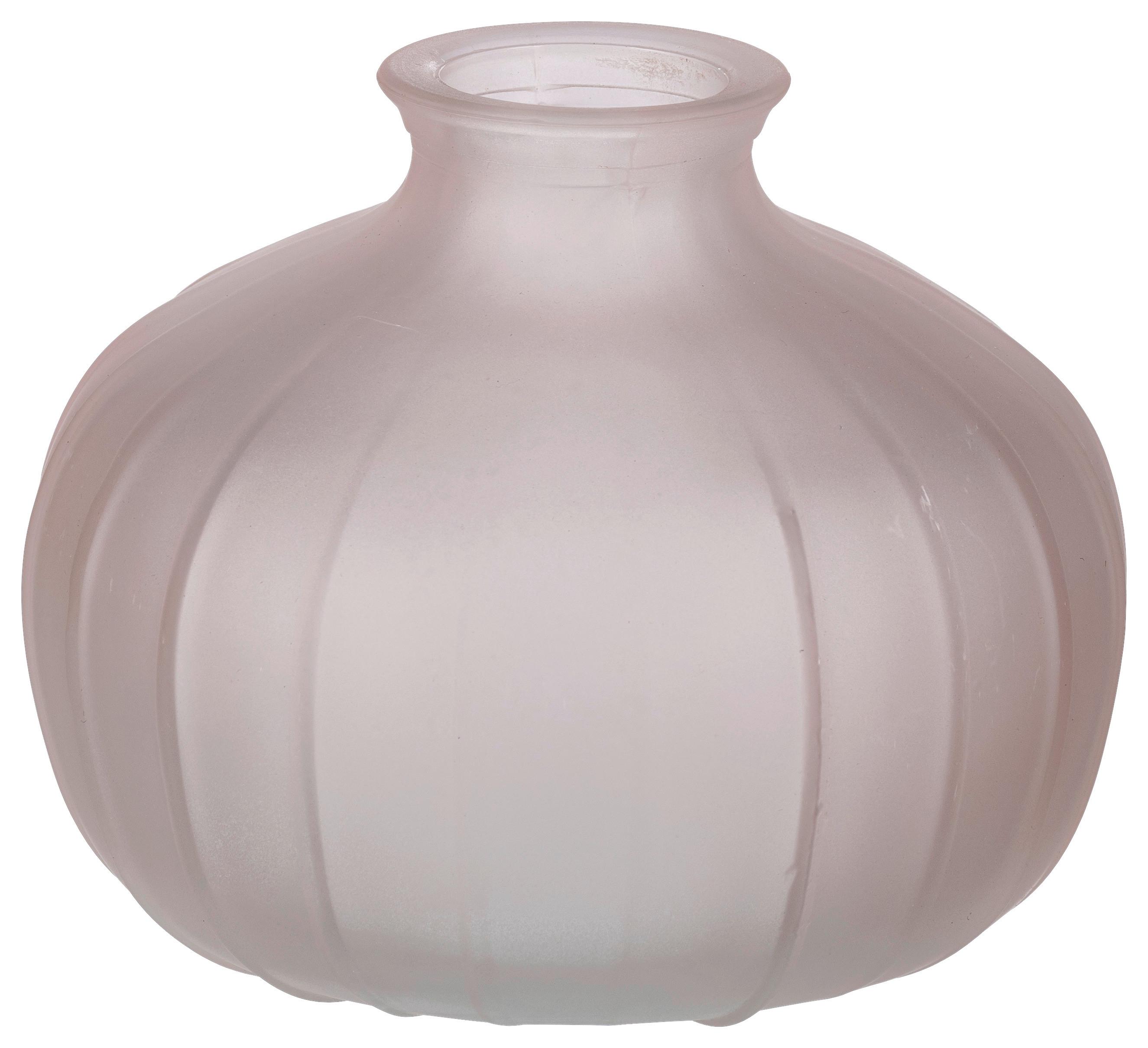 Váza Jil - rózsaszín, Konventionell, Üveg (11/9cm) - Modern Living