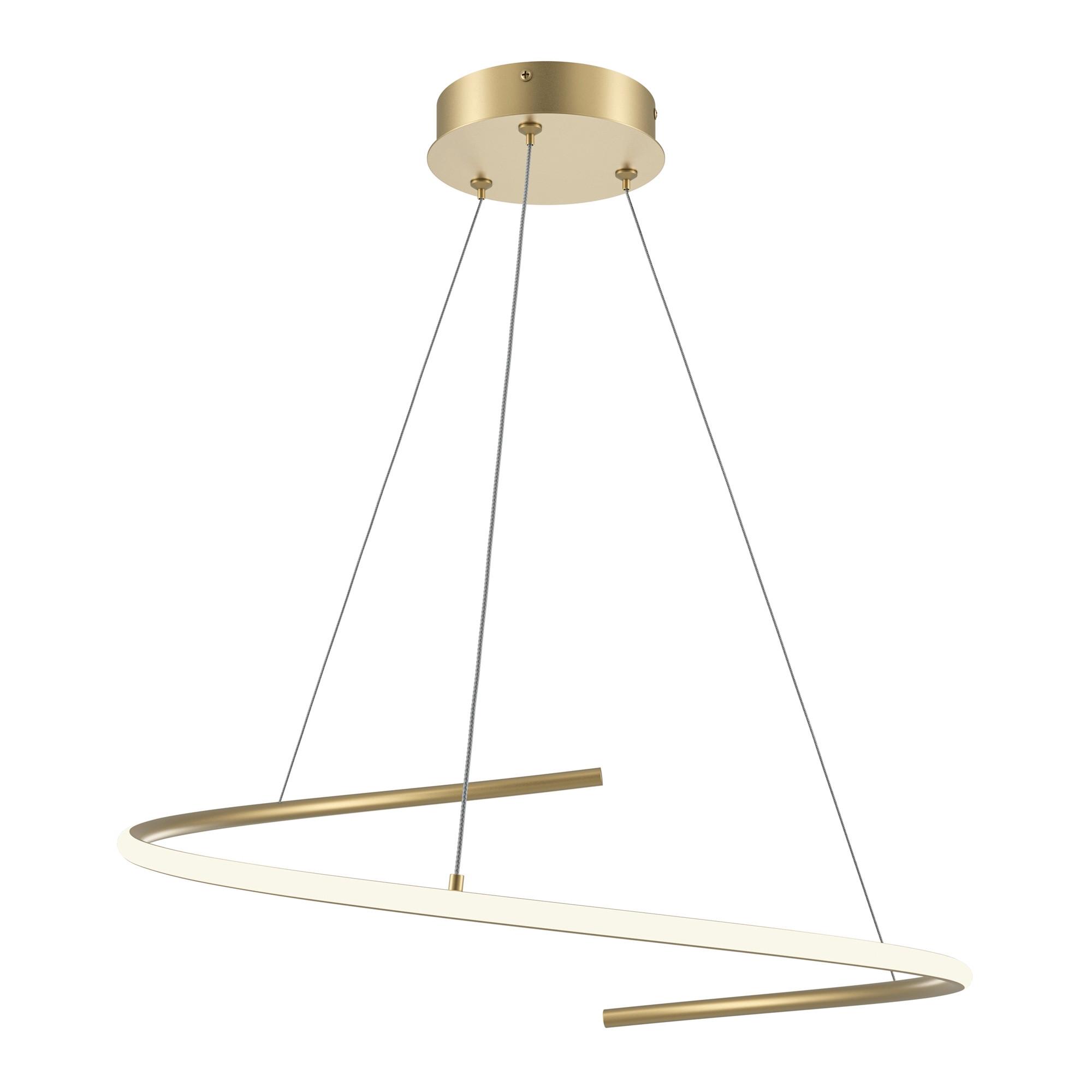 Pendelleuchte Mod242pl-L33bsk - Messingfarben, Design, Metall (60/325.7/60cm) - MAYTONI