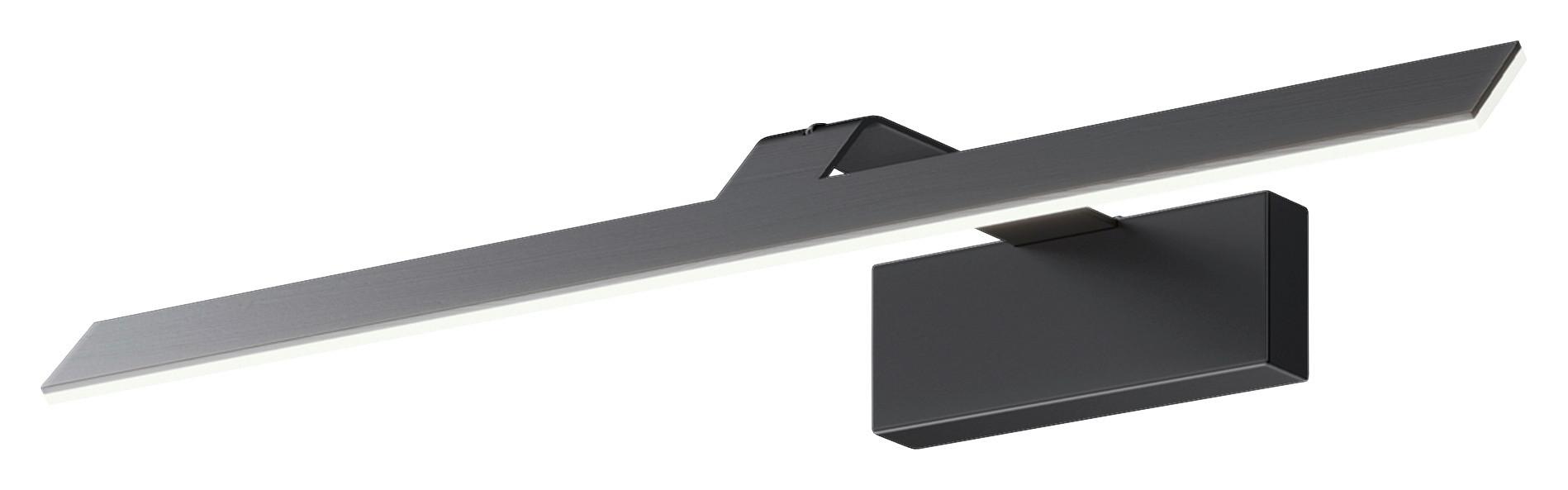 Bilderleuchte Decart Schwarz max. 12 Watt - Schwarz, Basics, Kunststoff/Metall (52/5,5/22cm) - MAYTONI