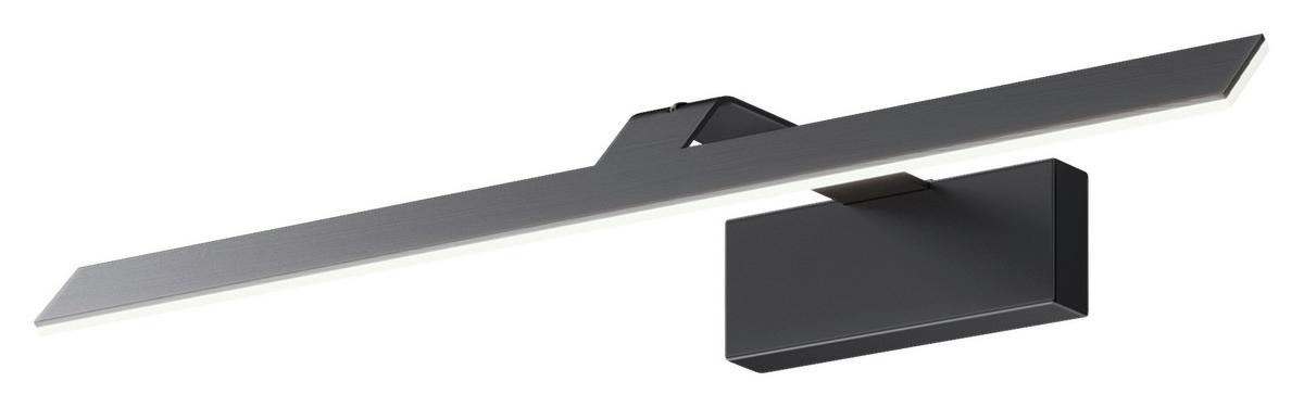 Bilderleuchte Decart Schwarz max. 12 Watt - Schwarz, Basics, Kunststoff/Metall (52/5,5/22cm) - MAYTONI