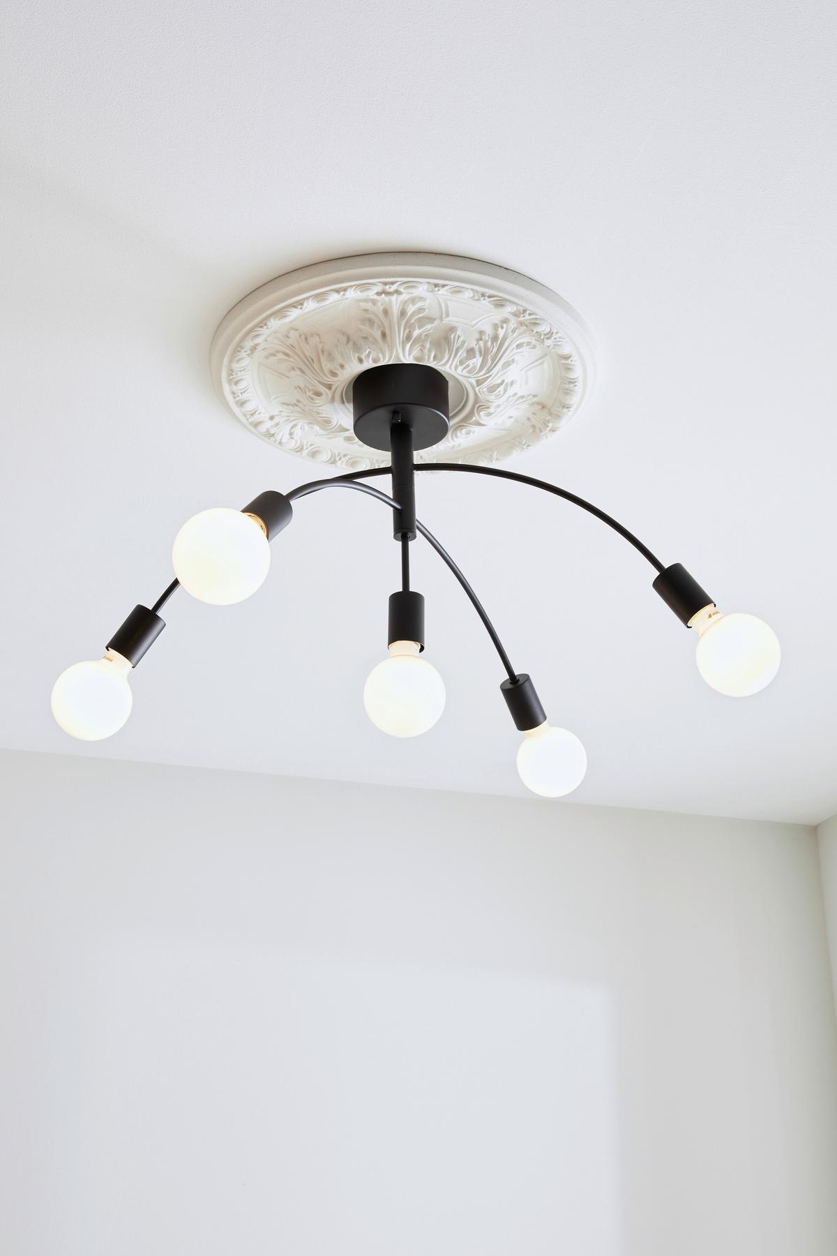 Deckenleuchte Cygnus Ceiling max. 40 Watt - Schwarz, Basics, Metall (70/70/34,5cm) - Markslöjd