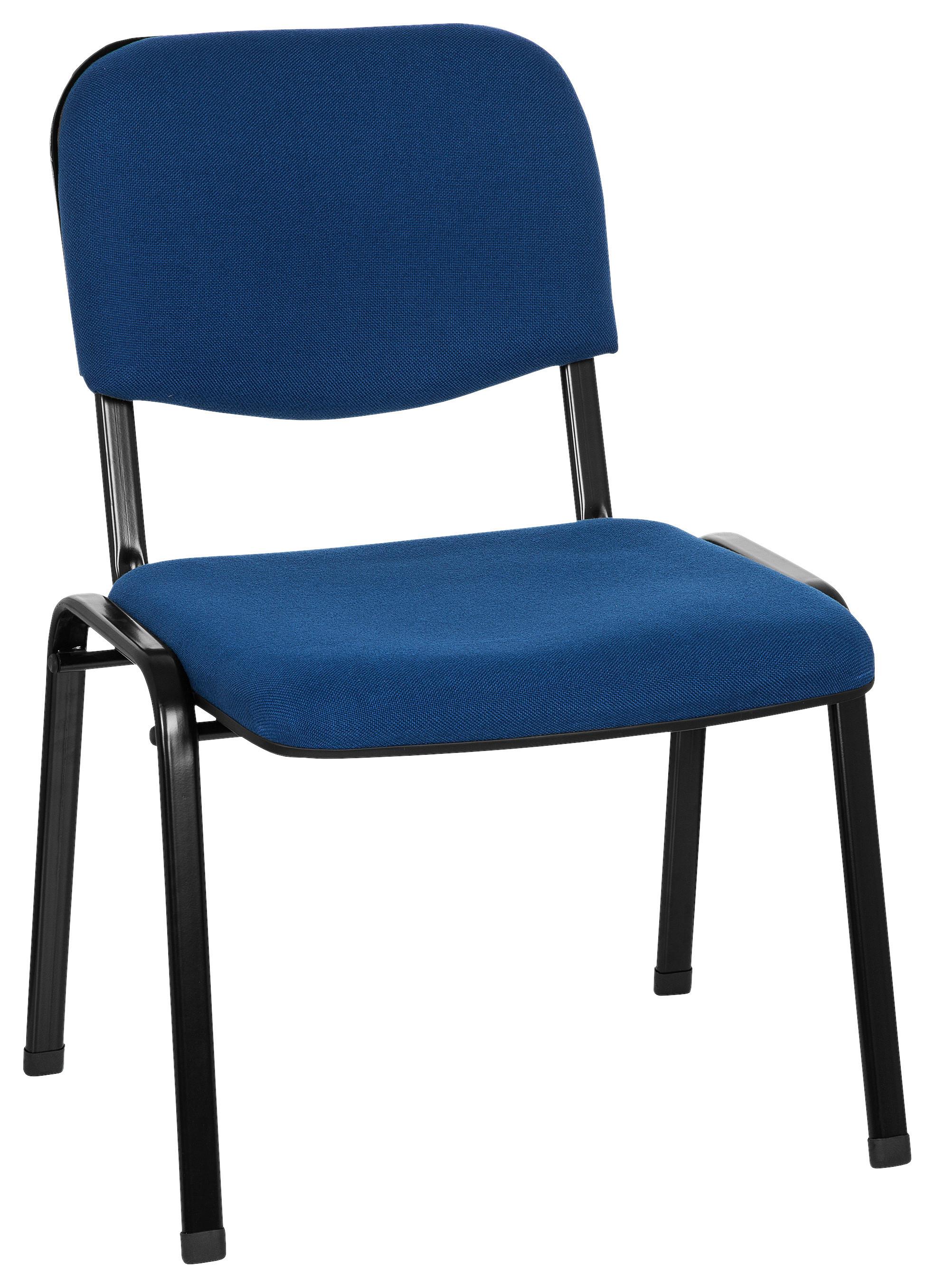 Konferenčni Stol Xt 600 Xl, Modra - modra/črna, Basics, kovina/tekstil (60/87/55cm) - MID.YOU