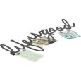 Fotohalter Good, ca. 59,5x26cm - Schwarz, MODERN, Metall (59,5/26cm) - MÖMAX modern living
