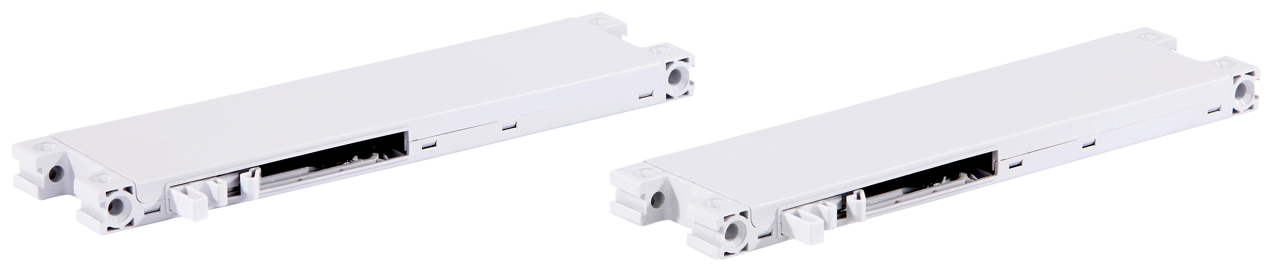 Türdämpfer Zubehör 2-teilig - Grau, KONVENTIONELL, Kunststoff (27/14/10cm) - Based