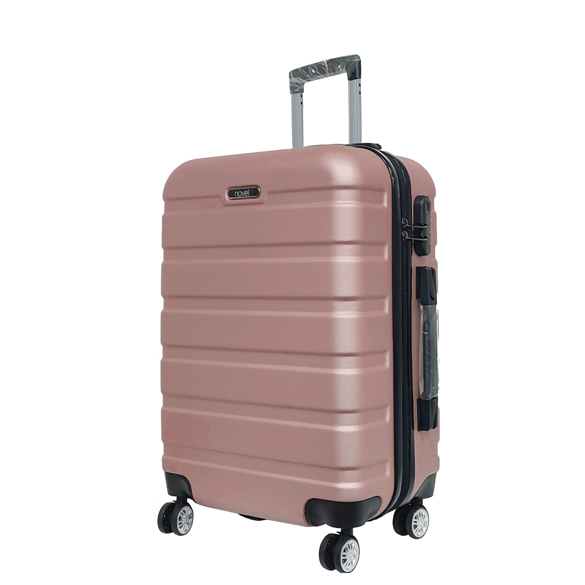 WALIZKA PODRÓŻNA LTS-A0023.84.1 - jasnoszary, Lifestyle, tworzywo sztuczne/metal (48/77/29cm) - Novel