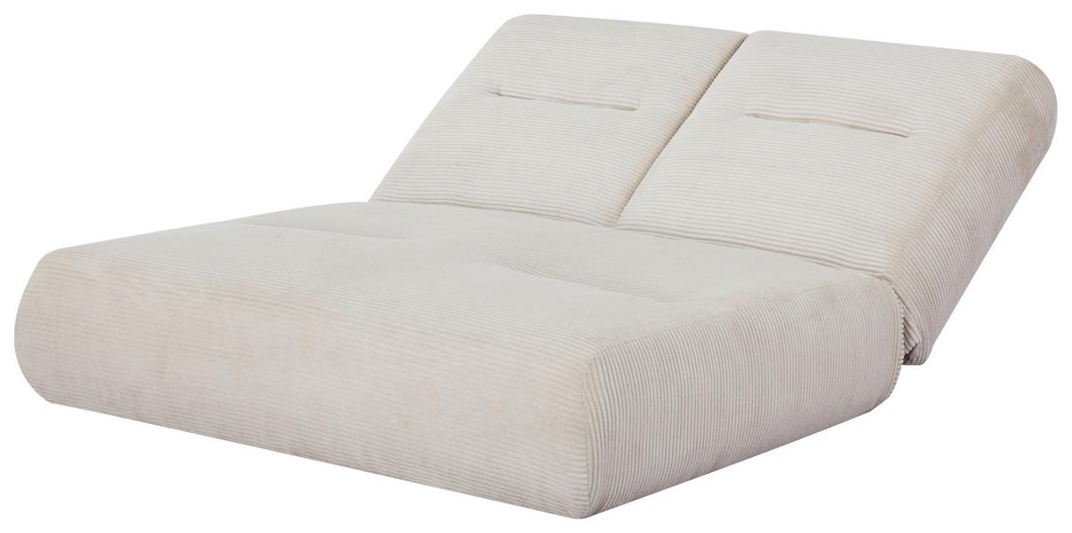 Zofa Luna, Bež, Funkcija Ležišča - bež, Design, tekstil (159/88/160cm) - Livetastic