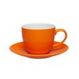 Kaffeetasse mit Untertasse Sandy aus Keramik ca. 250ml - Orange, KONVENTIONELL, Keramik (5/6,9cm) - Mömax modern living Kaffeetasse mit Untertasse Sandy aus Keramik ca. 250ml - Orange, KONVENTIONELL, Keramik (5/6,9cm) - Mömax modern living