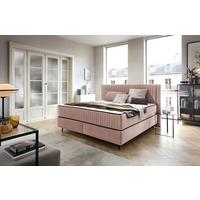 PAT BOX DREAM - roz, Modern, lemn/textil (180/200cm) - Premium Living