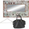 Wandspiegel ca. 80x52x10cm - Multicolor, LIFESTYLE, Holz/Metall (80/52/10cm) - MÖMAX modern living