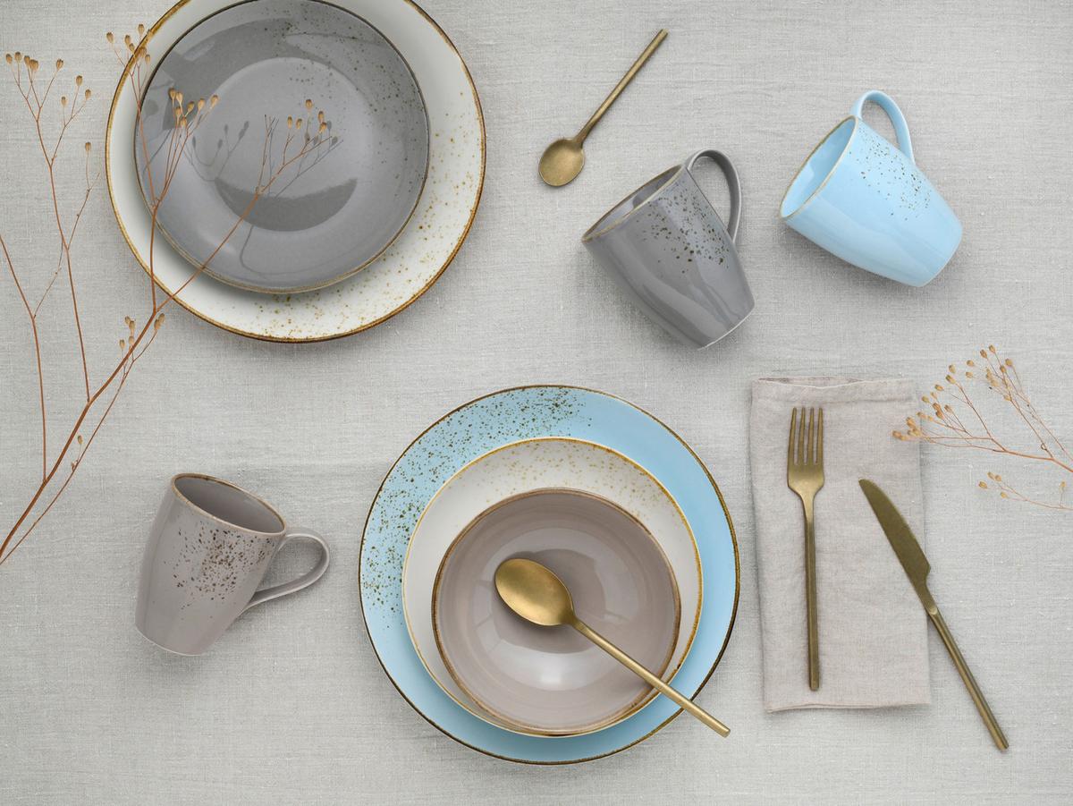 Kombinirani Servis Skandinavien, 16-Delni - večbarvno, Trend, keramika - Creatable