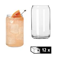Gläserset Cans Klar 12-teilig - Klar, Basics, Glas (7,5/13,5cm)