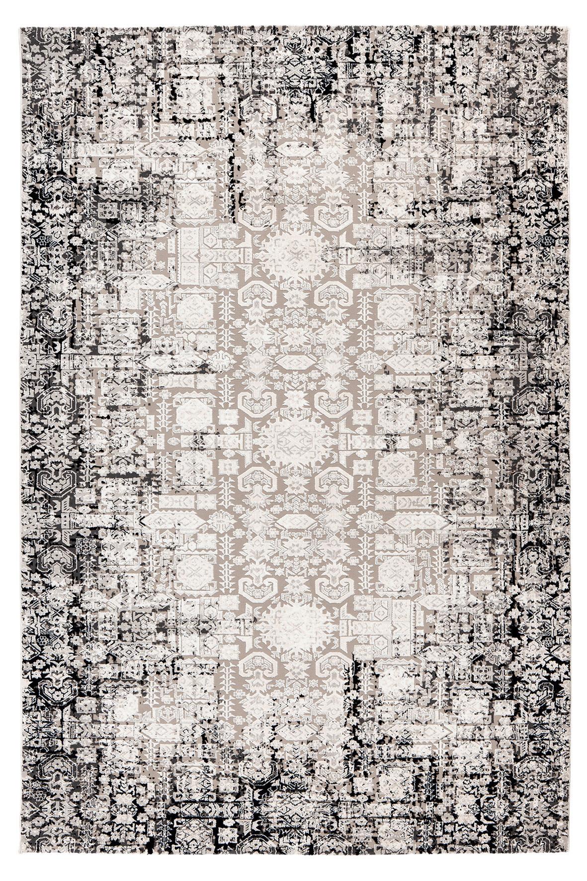 Webteppich my Phoenix Grau ca. 160x230cm - Grau, LIFESTYLE, Textil (160/230cm) - Obsession