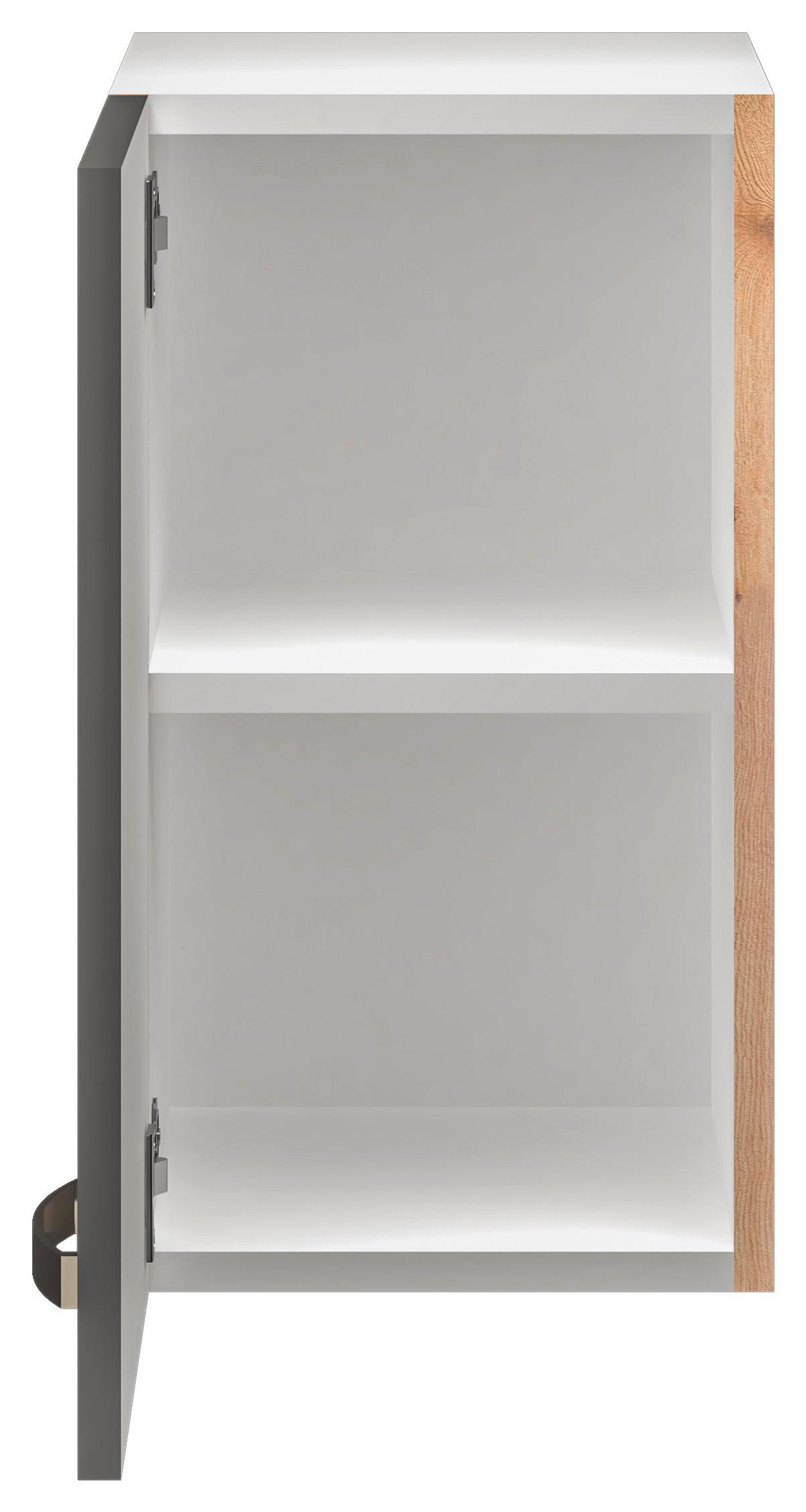 Corp superior de bucătărie SHADOW   H30 - gri închis/stejar San Remo, Modern, material pe bază de lemn (30/54/32cm)