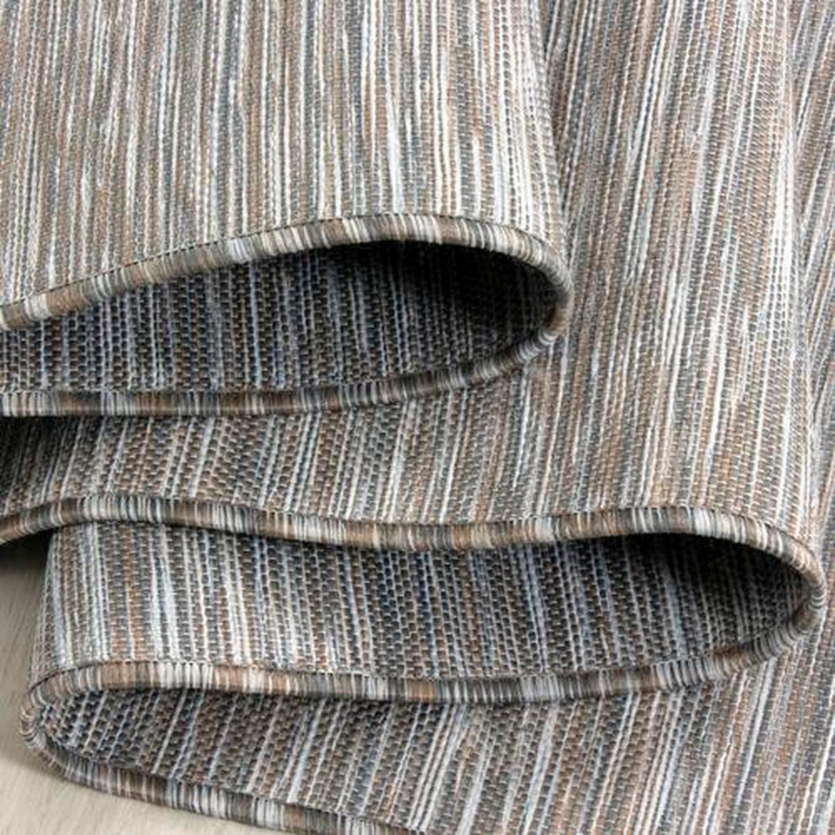 Outdoorteppich Mambo Taupe ca. 80x150cm - Taupe, KONVENTIONELL, Textil (80/150cm)