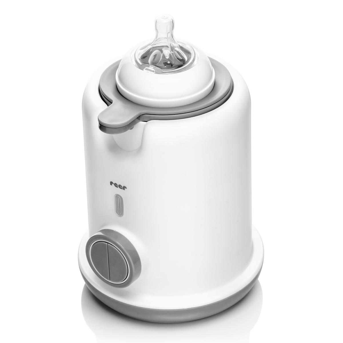 PODGRZEWACZ DO BUTELEK TURBOFOOD - biały, Basics, tworzywo sztuczne (15,5/19,4/15,5cm) - Reer