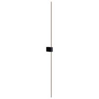 Wandleuchte Pars Schwarz/Goldfarben max.12 Watt - Goldfarben/Schwarz, Basics, Metall (7/3/104,9cm) - MAYTONI