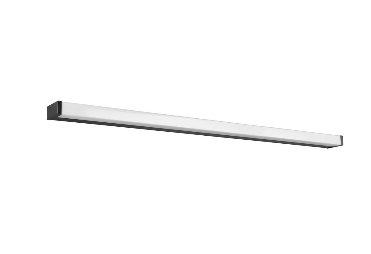LED-Wandleuchte Fabio in Schwarz/Weiß max. 22 Watt - Schwarz/Weiß, Basics, Kunststoff/Metall (120/3,8/7,9cm) - Trio Leuchten