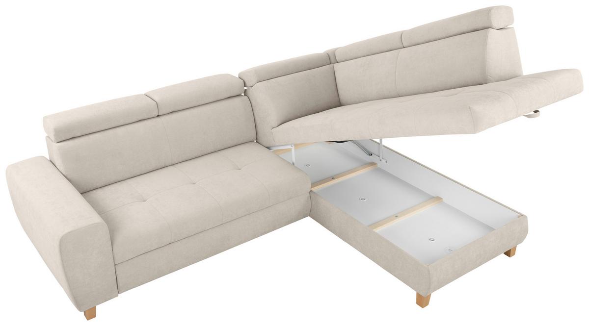 Coltar LUGO - crem, Modern, plastic/lemn (266/98/205cm) - Mömax