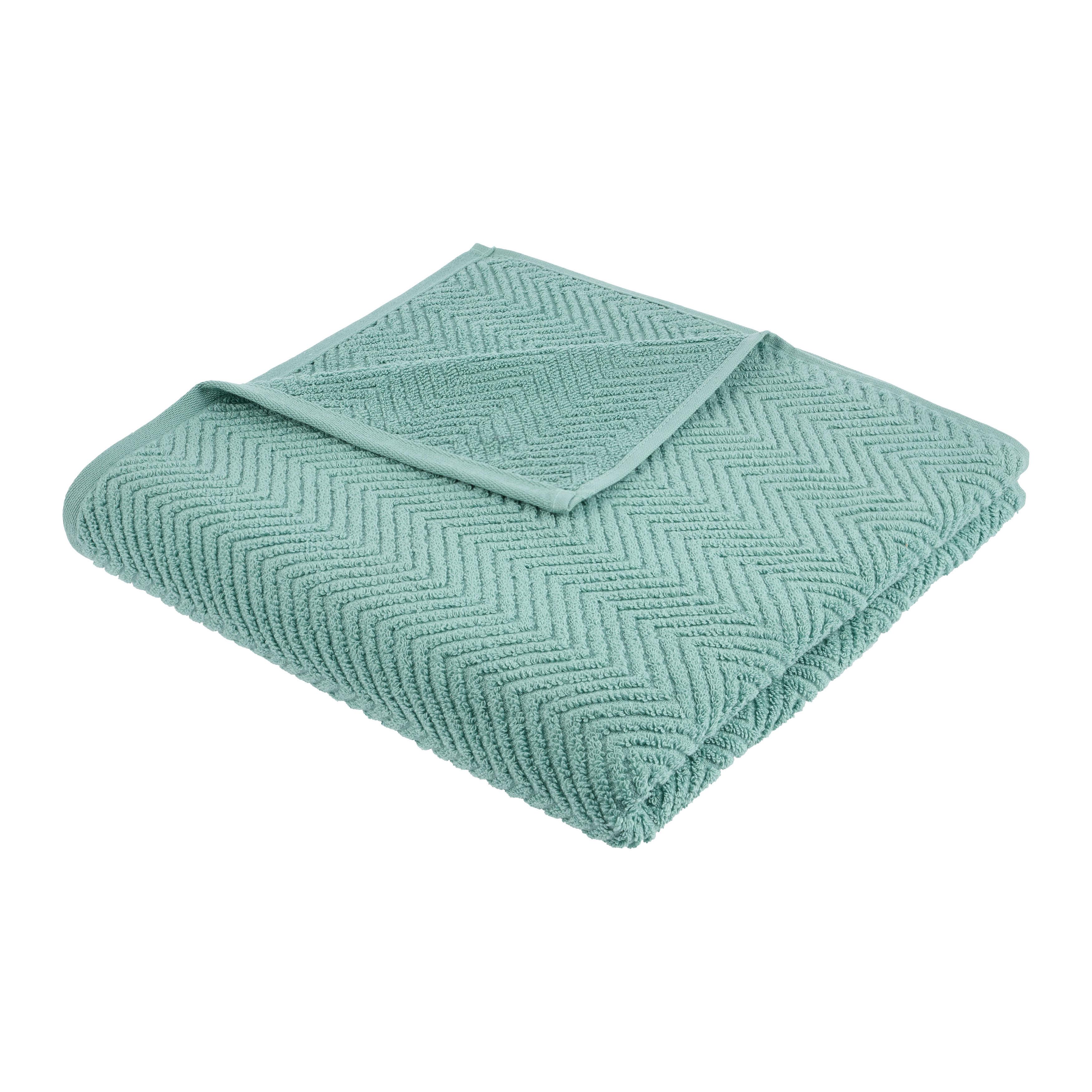 Brisača Za Tuširanje Ocean, Zelena, Ca. 67/140 Cm - žajbljevo zelena, tekstil (67/140cm) - Premium Living