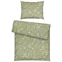Betttwäsche Marina Grün ca. 140x200cm - Grün, KONVENTIONELL, Textil (140/200cm) - Mömax
