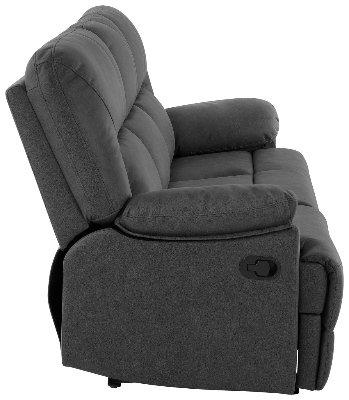 Zofa Clara, Siva - siva/črna, Basics, kovina/tekstil (200/99,5/94cm) - Livetastic