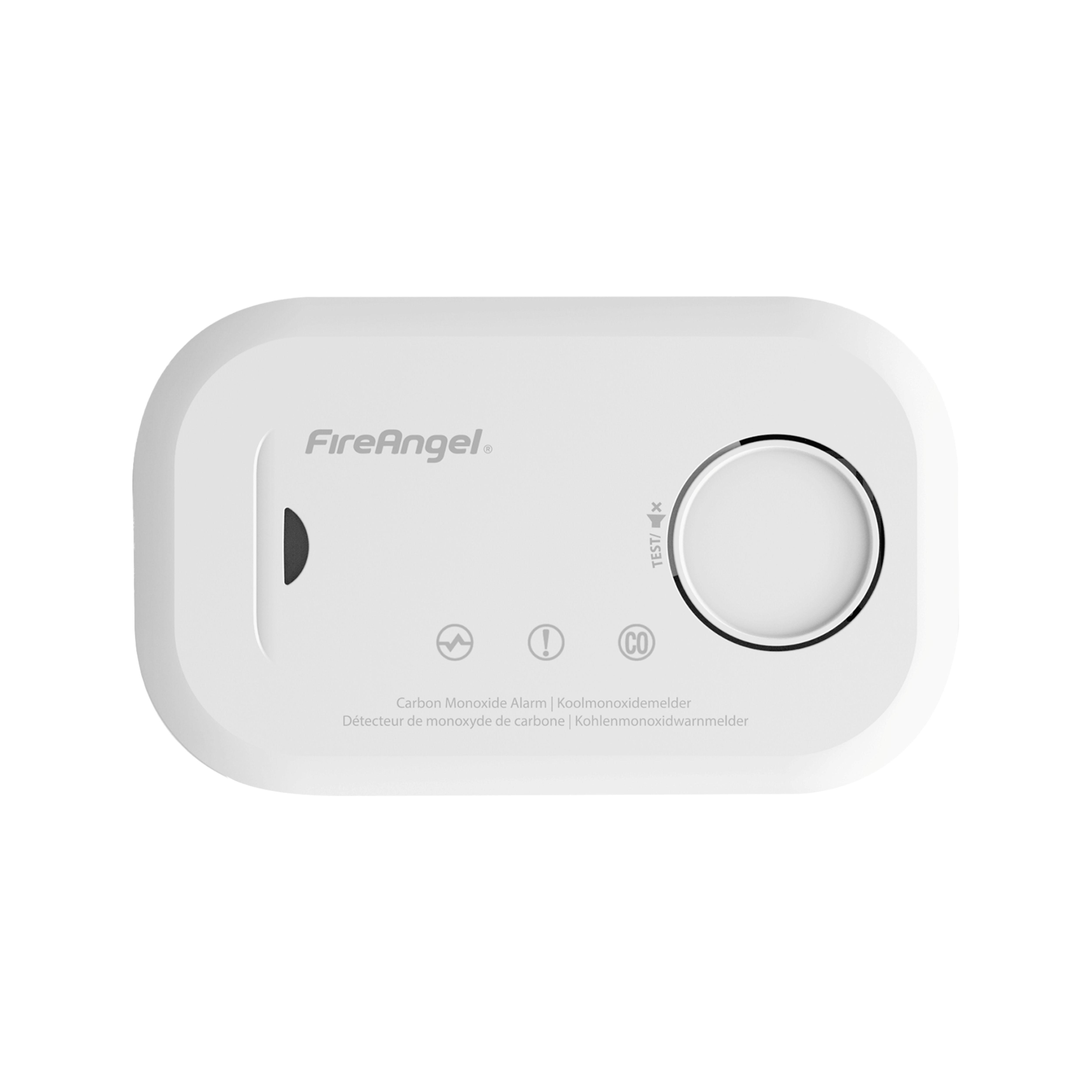 Szénmonoxid Érzékelő Fireangel Fa6813-Eu - fehér, műanyag (12/7,3/3,5cm)