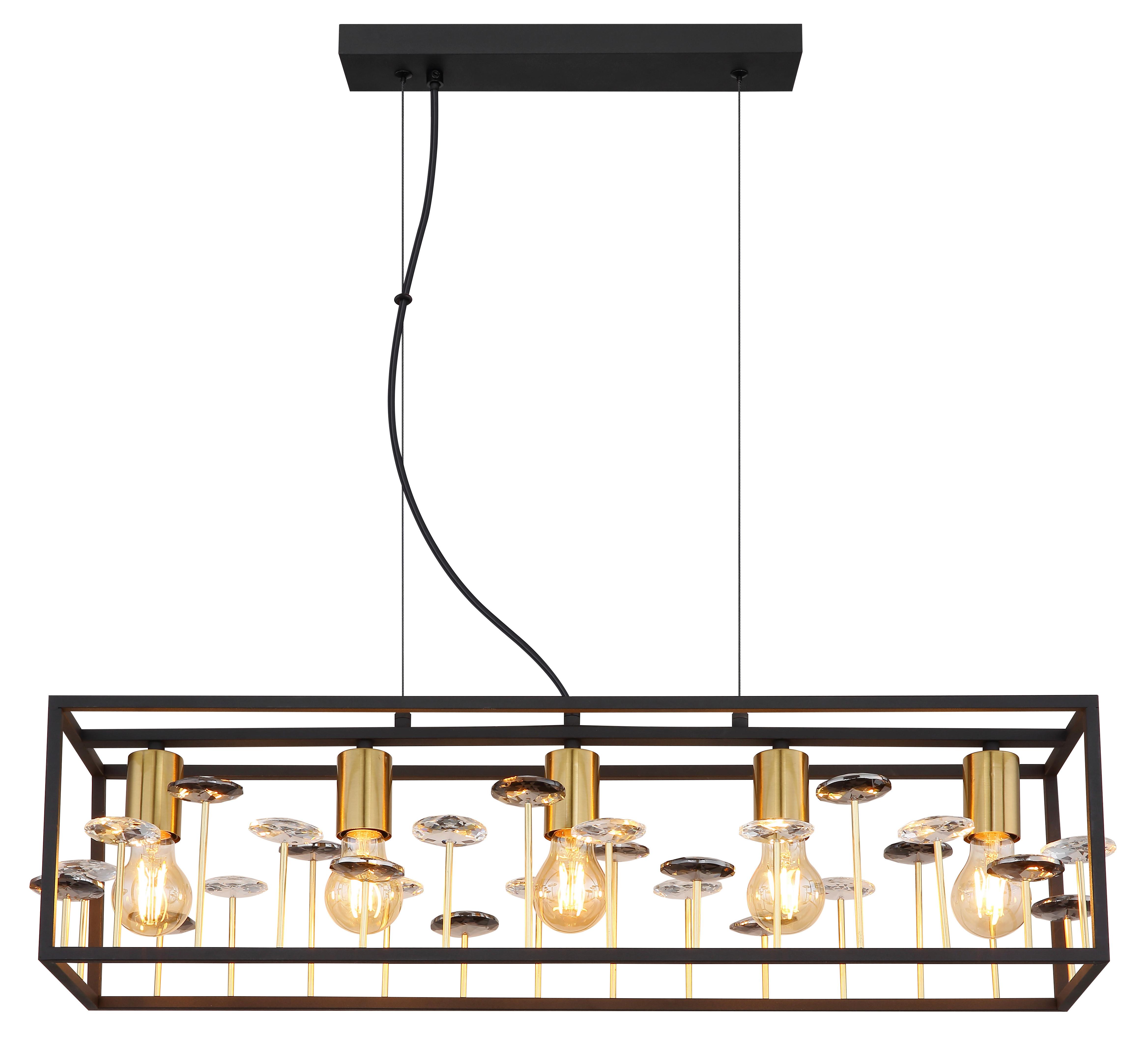 HÄNGELEUCHTE 15644H1 - Basics (77/18/120cm) - Globo