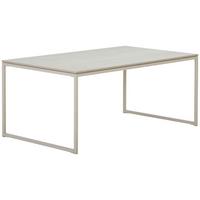 STOLIK KAWOWY VRONI - kremowy, Design, metal/ceramika (100/60/43cm) - Carryhome