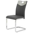Nihajni Stol Amanda - siva/krom, Moderno, kovina/tekstil (44,5/94/57cm) - Mömax modern living Nihajni Stol Amanda - siva/krom, Moderno, kovina/tekstil (44,5/94/57cm) - Mömax modern living