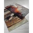 Webteppich Wood in Bunt, ca. 80x150cm - Multicolor, LIFESTYLE, Textil (80/150cm) - MÖMAX modern living