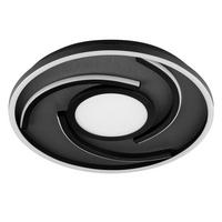 LAMPA SUFITOWA LED G81197/76 HARDY - czarny, Design, tworzywo sztuczne/metal (35/4,8cm) - Brilliant