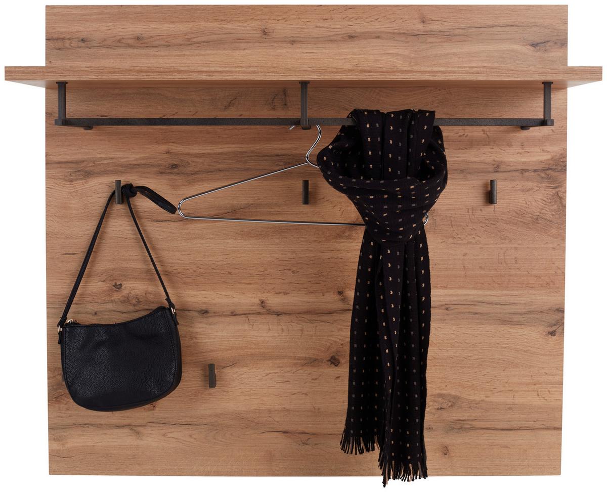 Garderobni Panel Venedig, Barva Hrasta - barve hrasta, Moderno, leseni material (90/84/28cm) - Mömax